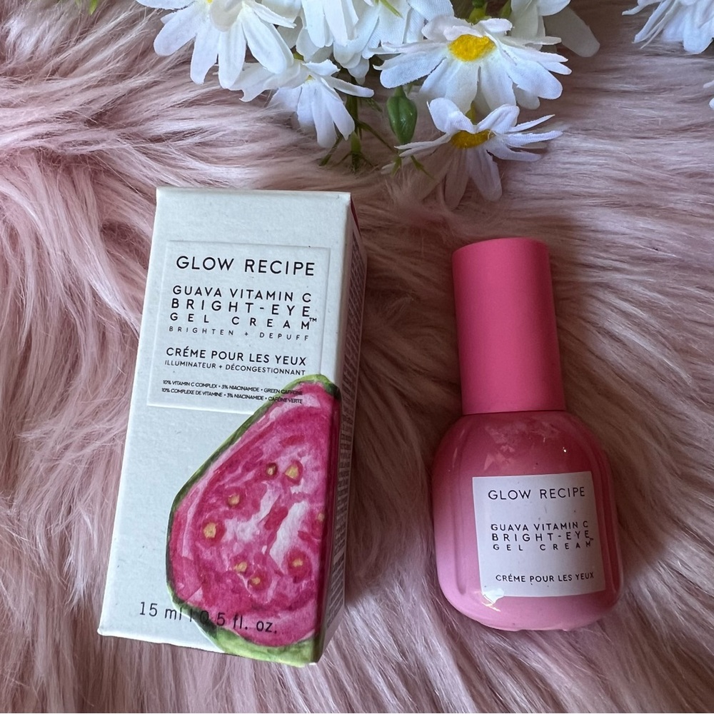 BRAND NEW Glow Recipe Guava Vitamin C Bright Eye-Gel Cream 15ml